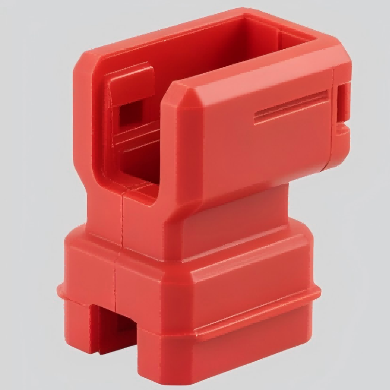 Red Anderson Style Connector Locking Clip - Anti-Disconnect Safety Lock for SB/SB50/SB120 Power Connectors