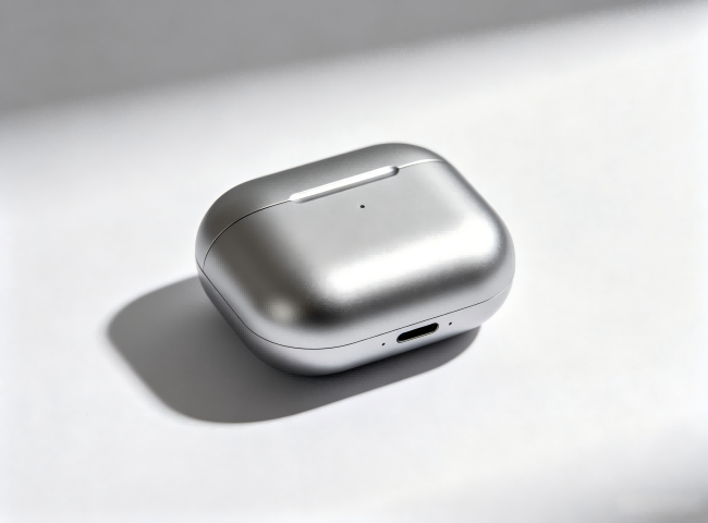 High-Converting Independent Store for Silver Metal TWS Earbuds